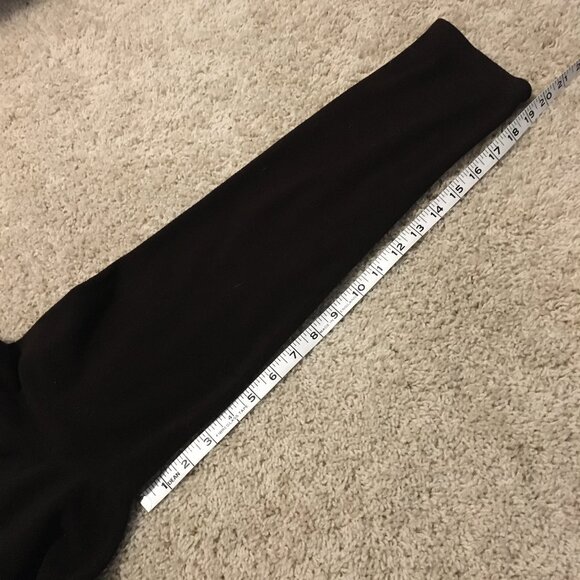 Vintage Retro Stitch Dark Brown Fleece Sweater Zip Up High Collar Jacket - Picture 16 of 16